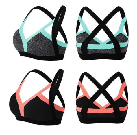 sports bra criss cross back